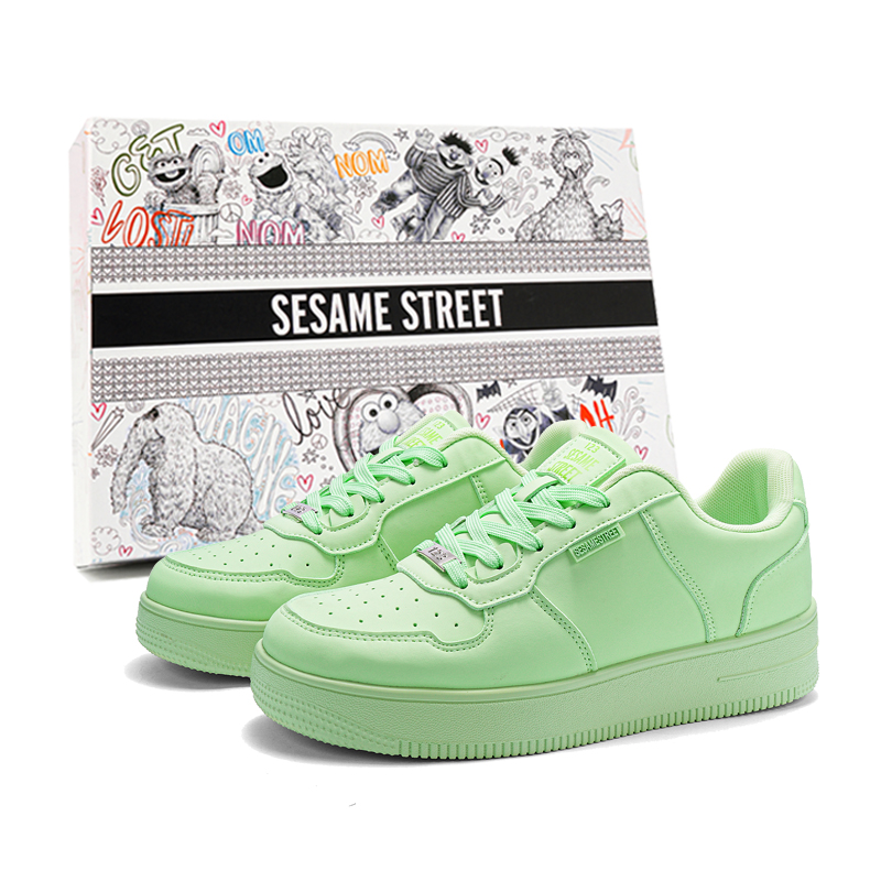 SESAME STREET Устойчивые к истиранию легкие нескользящие низкие скейтерские кроссовки для увеличения роста унисекс Apple Green, цвет Apple Green
SESAME STREET Устойчивые к истиранию легкие нескользящие низкие скейтерские кроссовки для увеличения роста унисекс Apple Green, цвет Apple Green