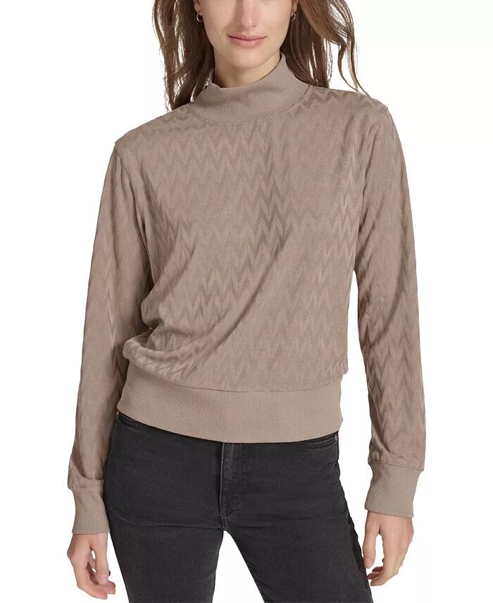 Женская водолазка с шевронным жаккардом Marc New York, красный
Женская водолазка с шевронным жаккардом Marc New York, красный