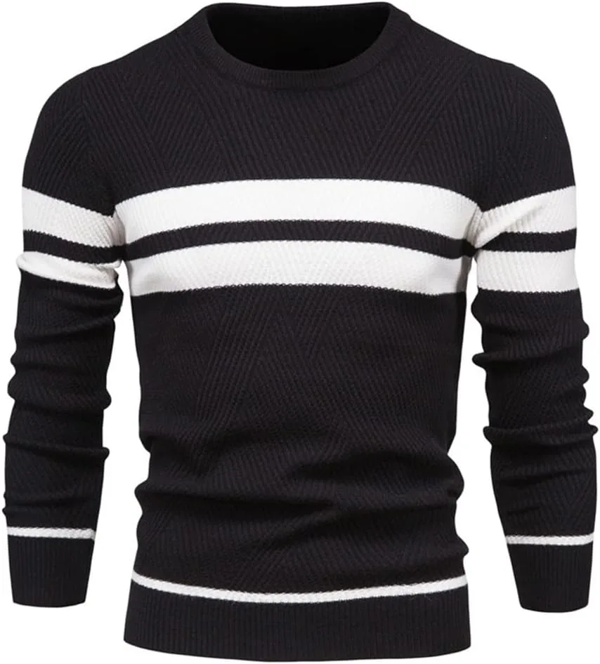 Мужской свитер с длинным рукавом и геометрическим принтом JMKEY
Мужской свитер с длинным рукавом и геометрическим принтом JMKEY