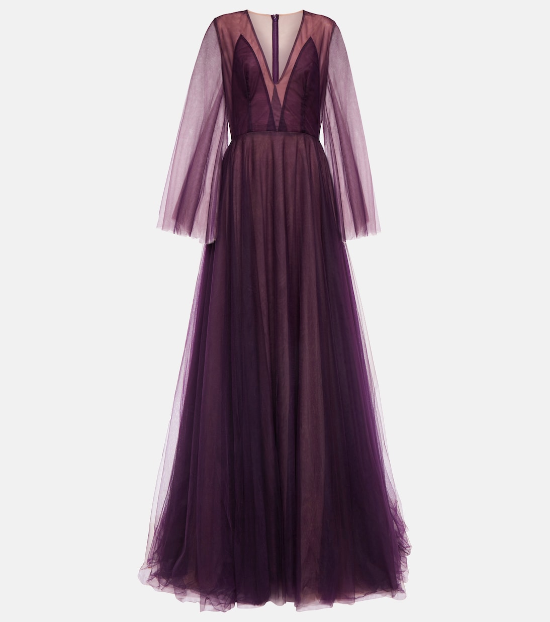 Многослойное тюлевое платье Jolie Costarellos, Grape Purple 
Многослойное тюлевое платье Jolie Costarellos, Grape Purple