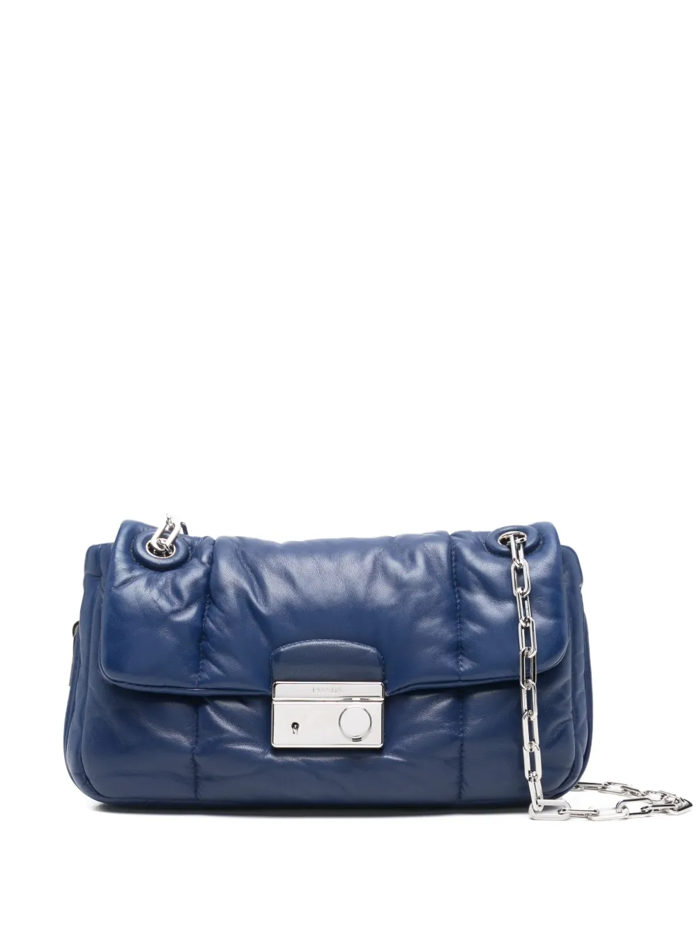 Стеганая сумка на цепочке Prada, синий
Стеганая сумка на цепочке Prada, синий