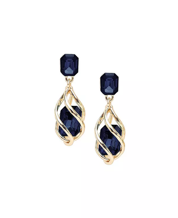 Женские спиральные серьги-капли Sohi, blue
Женские спиральные серьги-капли Sohi, blue