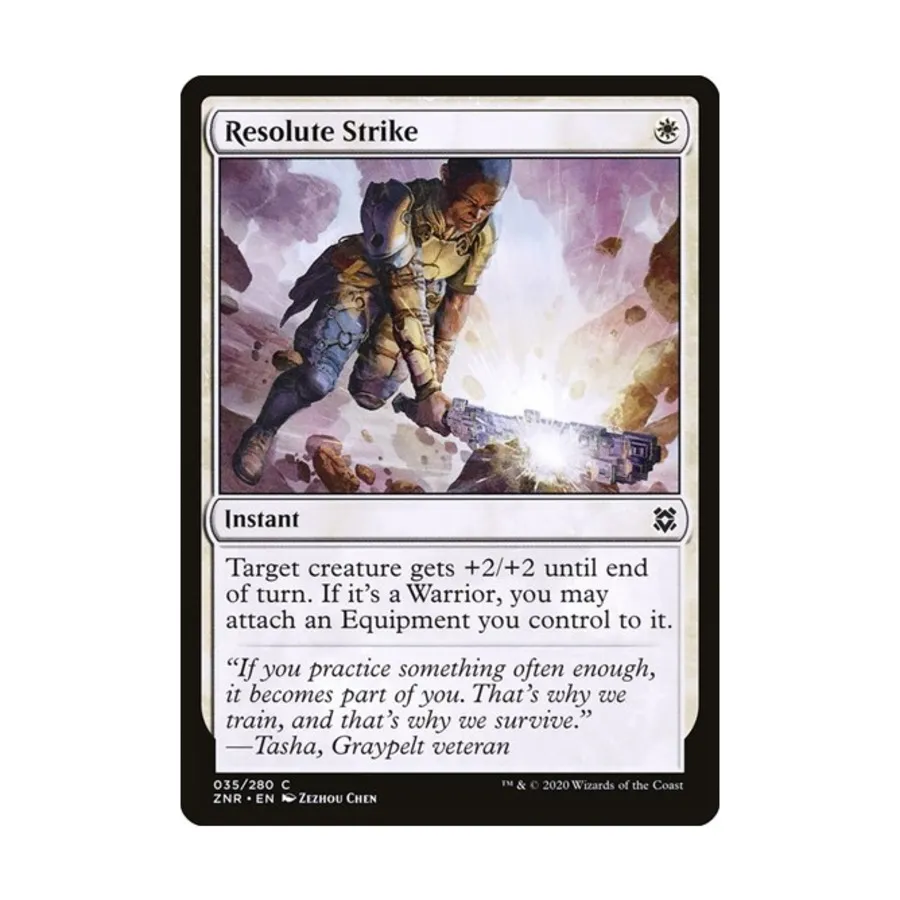 CCG Решительный удар (С), MTG - Zendikar Rising
CCG Решительный удар (С), MTG - Zendikar Rising