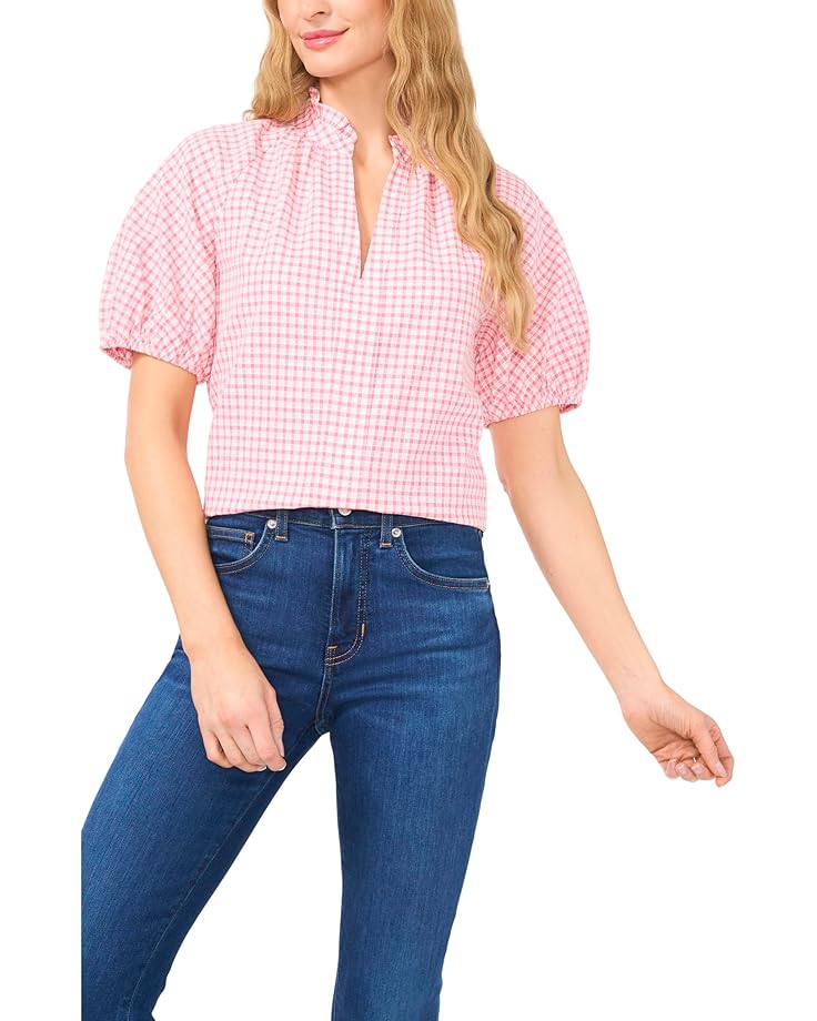 Блуза CeCe Raglan Sleeves Ruffled Split Neck Blouse, цвет Confetti
Блуза CeCe Raglan Sleeves Ruffled Split Neck Blouse, цвет Confetti