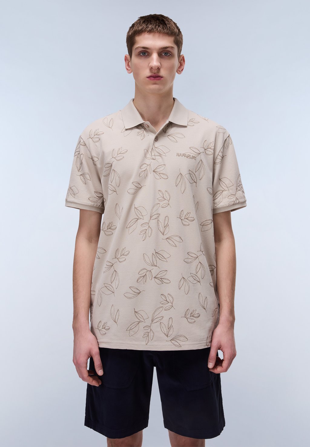 Рубашка поло Napapijri, бежевый
Рубашка поло Napapijri, бежевый