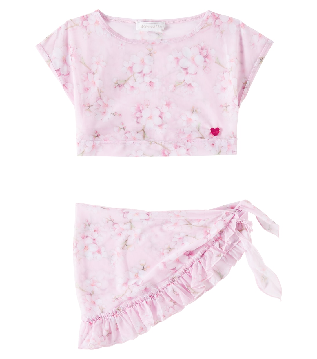 Комплект из топа с цветочным принтом и пляжной накидки Monnalisa, Rosa Fairytale
Комплект из топа с цветочным принтом и пляжной накидки Monnalisa, Rosa Fairytale