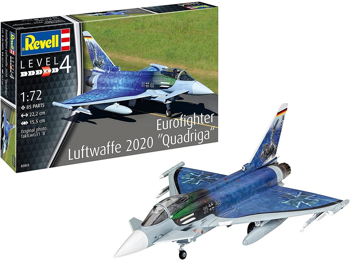 Revell, Luftwaffe 2020 Quadriga, Комплект модели
Revell, Luftwaffe 2020 Quadriga, Комплект модели