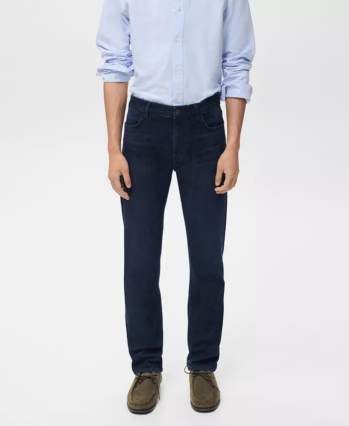 Мужские джинсы Patrick Slim-Fit в темной стирке Mango, синий
Мужские джинсы Patrick Slim-Fit в темной стирке Mango, синий