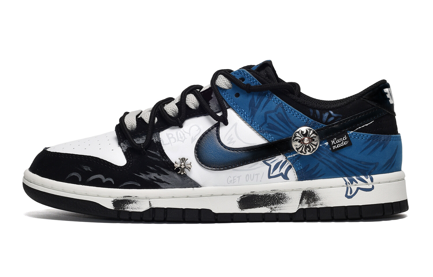 Кроссовки Nike Dunk Skateboarding Shoes Women's Low-top University Blue/Black/White, синий
Кроссовки Nike Dunk Skateboarding Shoes Women's Low-top University Blue/Black/White, синий