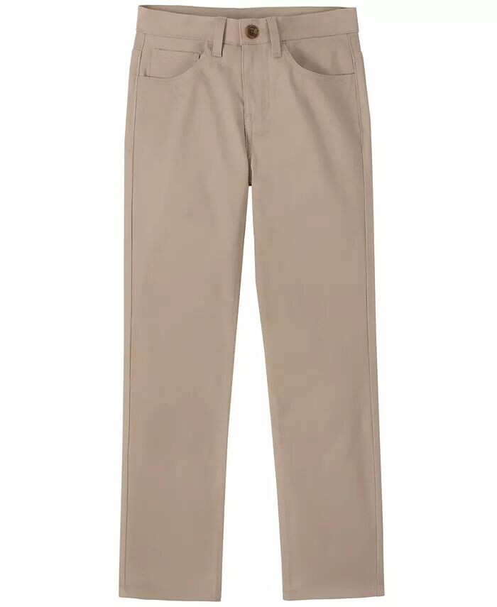 Брюки из эластичного твила с 5 карманами и укрепленными коленями для больших мальчиков Nautica, коричневый/бежевый
Брюки из эластичного твила с 5 карманами и укрепленными коленями для больших мальчиков Nautica, коричневый/бежевый