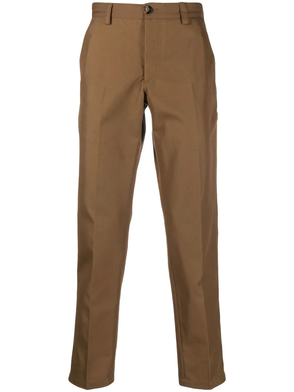 Зауженные брюки средней посадки Pt Torino, коричневый
Зауженные брюки средней посадки Pt Torino, коричневый