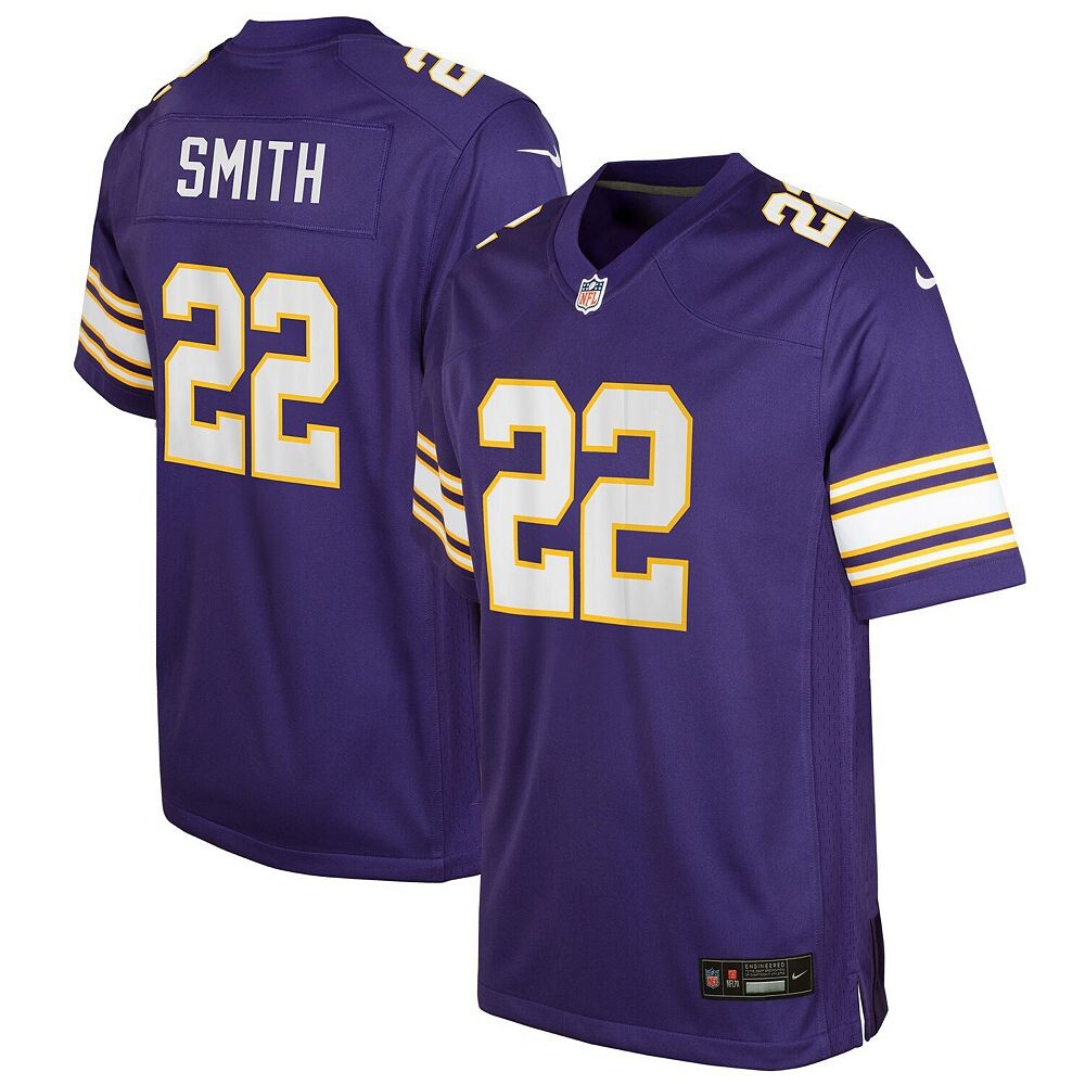 Молодежная игровая майка Nike Harrison Smith Purple Minnesota Vikings, цвет Mvk Purple
Молодежная игровая майка Nike Harrison Smith Purple Minnesota Vikings, цвет Mvk Purple