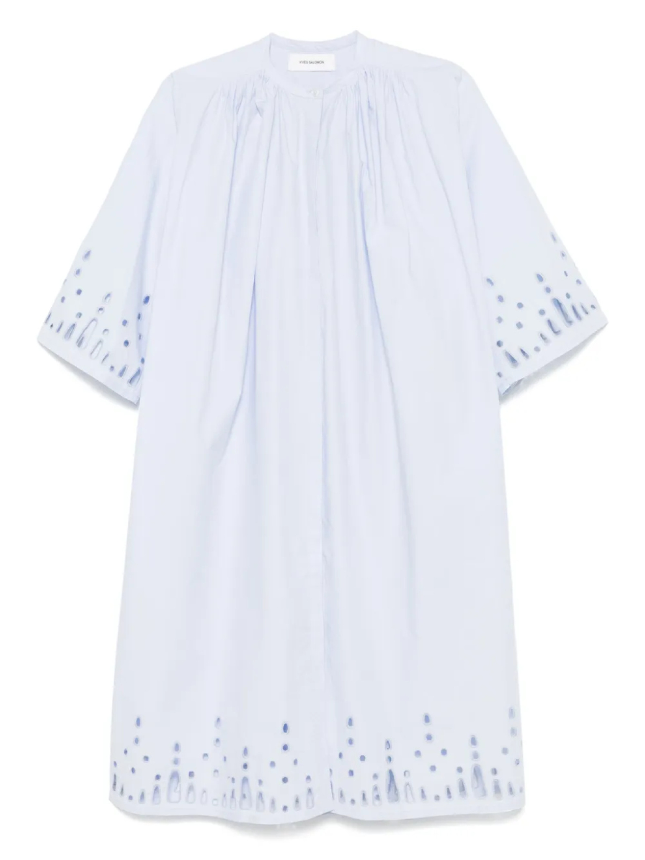 Поплиновое платье миди Yves Salomon, синий
Поплиновое платье миди Yves Salomon, синий