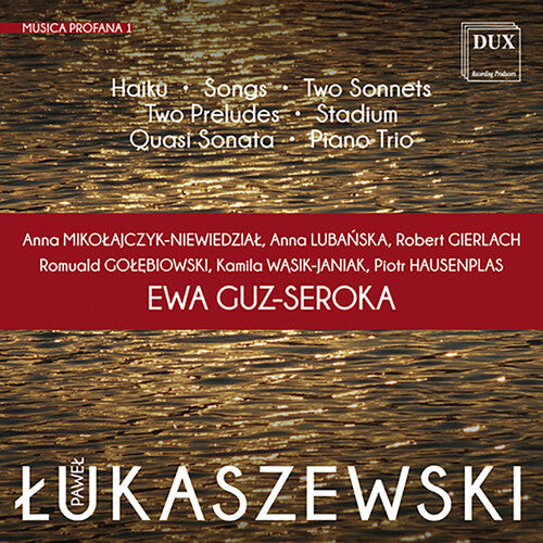 CD диск Lukaszewski / Mikolajczyk-Niewiedzial: Lukaszewski: Musica Profana 1
CD диск Lukaszewski / Mikolajczyk-Niewiedzial: Lukaszewski: Musica Profana 1