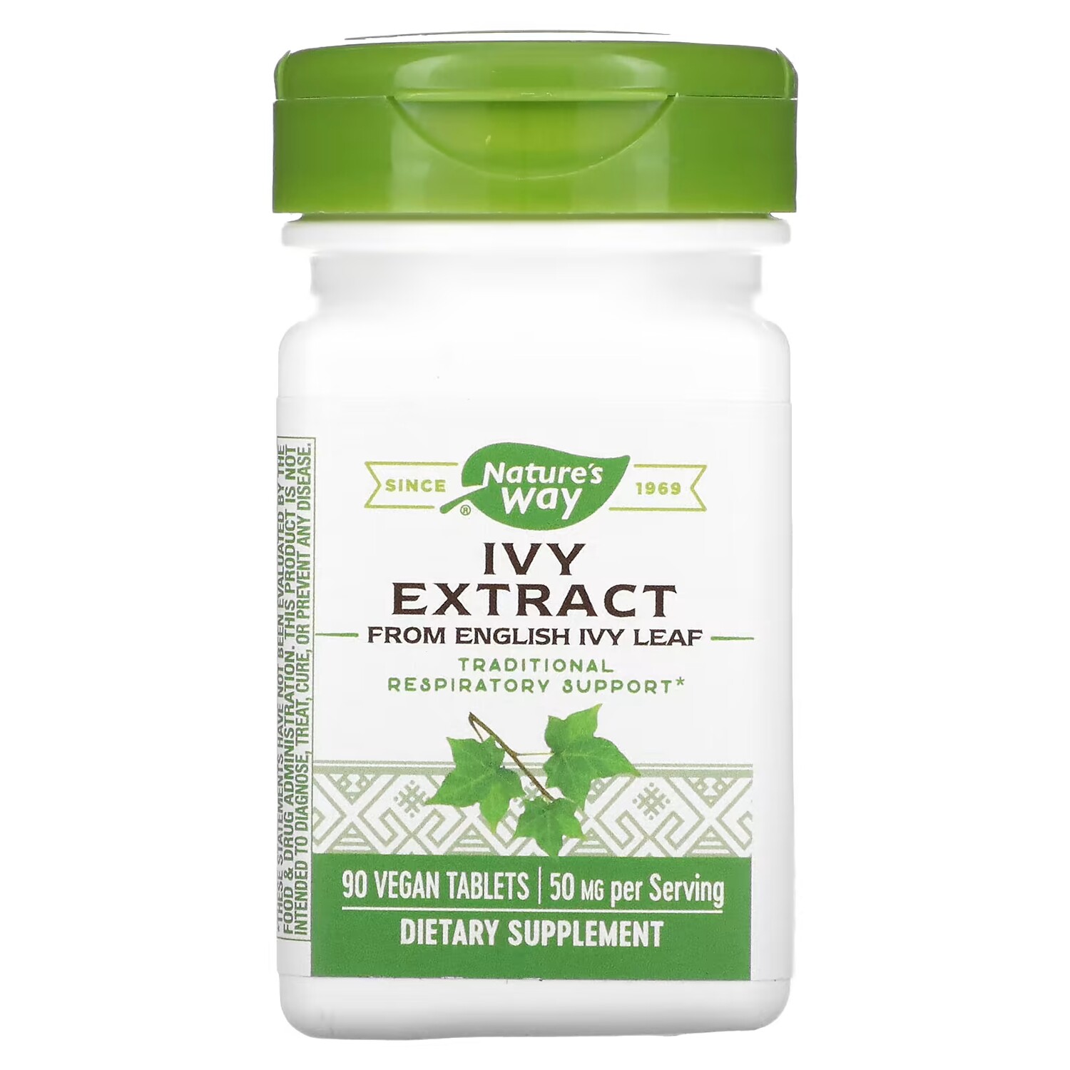 Добавка Nature's Way Ivy Extract 50 мг
Добавка Nature's Way Ivy Extract 50 мг