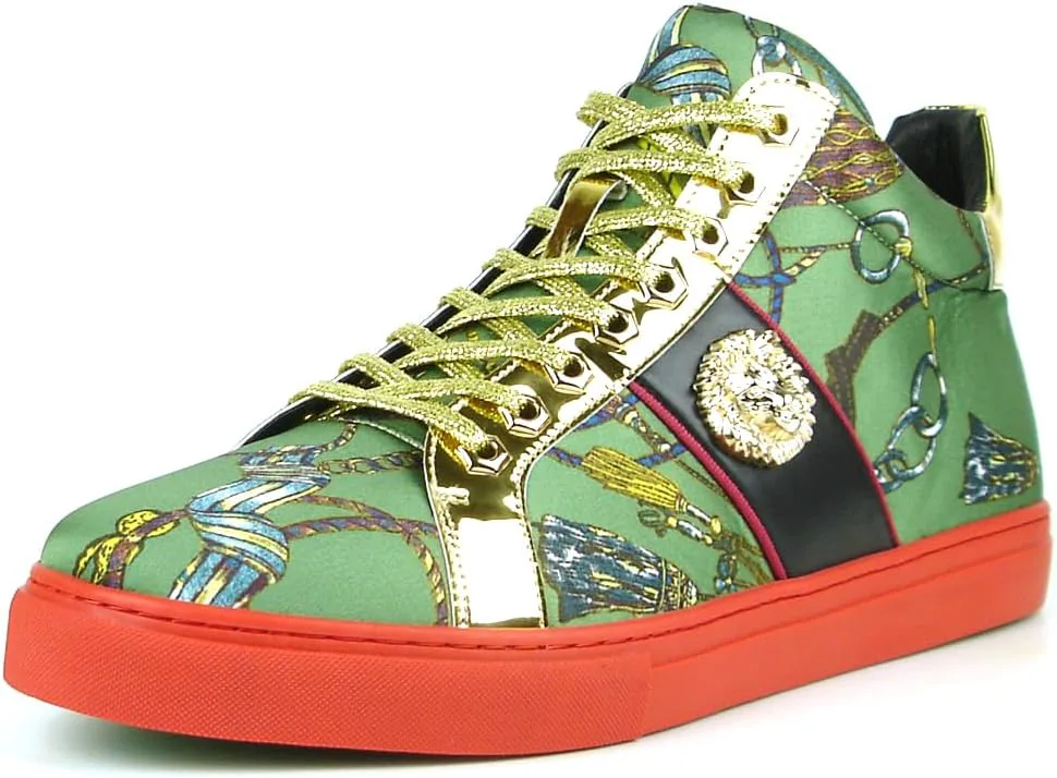 Кроссовки с высокой шнуровкой FI-2385 Fiesso by Aurelio Garcia, зеленый
Кроссовки с высокой шнуровкой FI-2385 Fiesso by Aurelio Garcia, зеленый