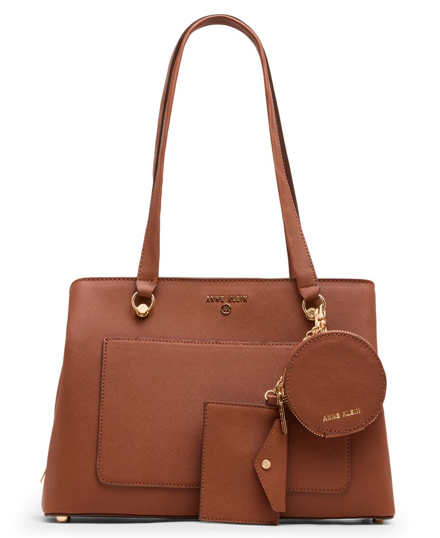 Средняя сумка-мессенджер с тремя отделениями Anne Klein, Chestnut
Средняя сумка-мессенджер с тремя отделениями Anne Klein, Chestnut