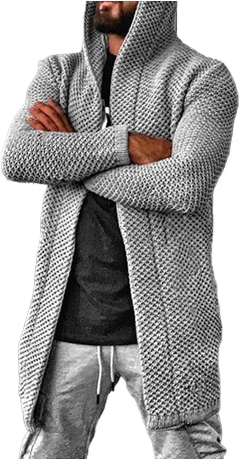 Мужской кардиган с капюшоном Casual Fashion
Мужской кардиган с капюшоном Casual Fashion