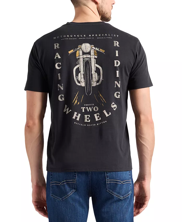 Мужская футболка с принтом Motorcycle Buffalo David Bitton, черный
Мужская футболка с принтом Motorcycle Buffalo David Bitton, черный