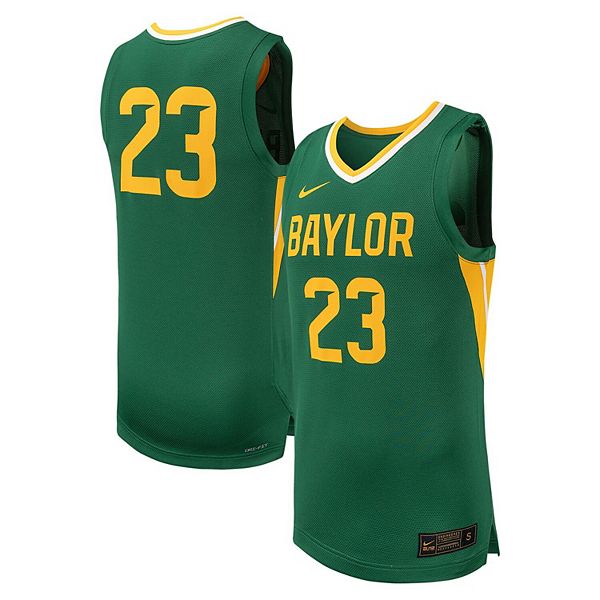 Мужская реплика баскетбольной формы Baylor Bears #23 зеленая Nike
Мужская реплика баскетбольной формы Baylor Bears #23 зеленая Nike