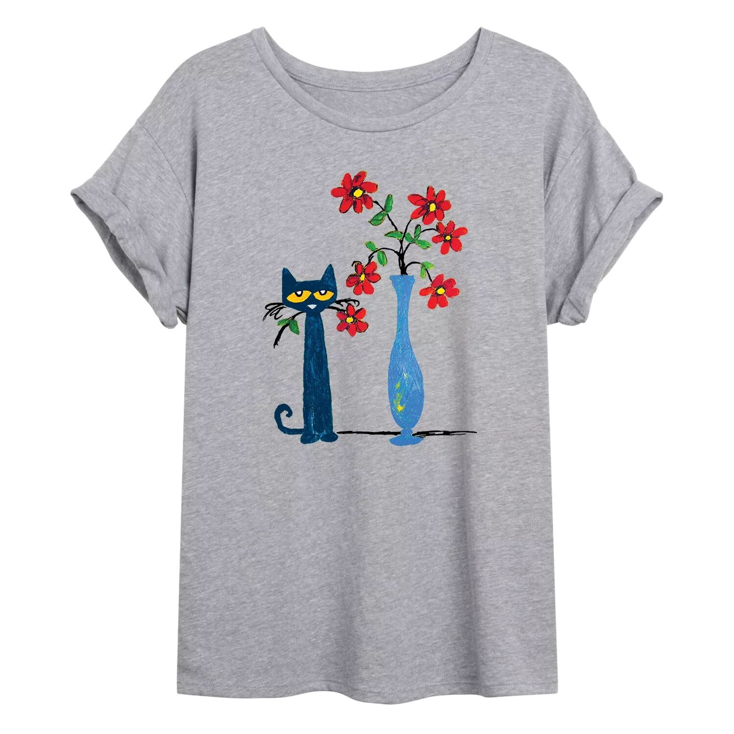 Размерная футболка с рисунком Pete The Cat Flowers для юниоров Licensed Character
Размерная футболка с рисунком Pete The Cat Flowers для юниоров Licensed Character