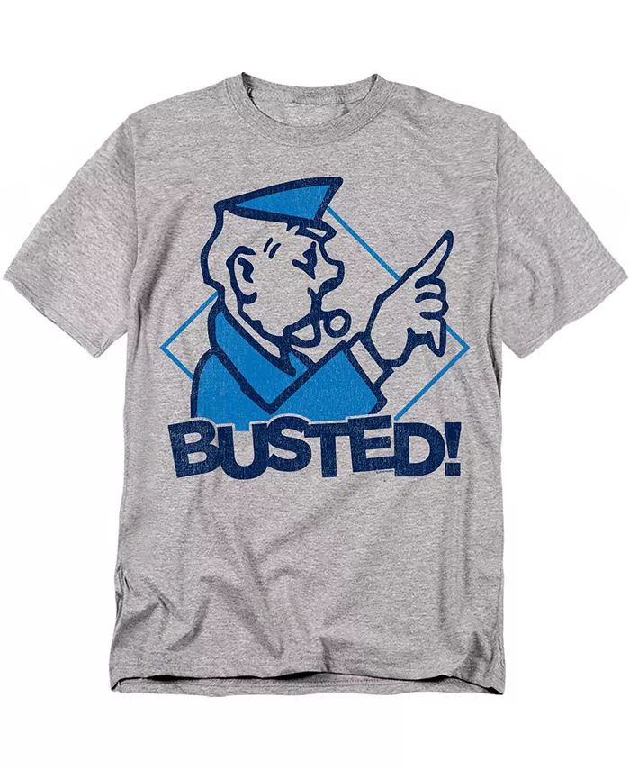 Мужская футболка You're Busted Monopoly, серый
Мужская футболка You're Busted Monopoly, серый
