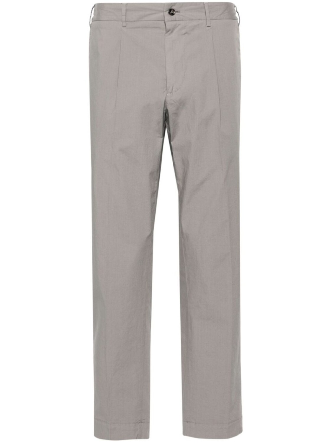 Зауженные брюки чинос средней посадки Dell'oglio, серый
Зауженные брюки чинос средней посадки Dell'oglio, серый