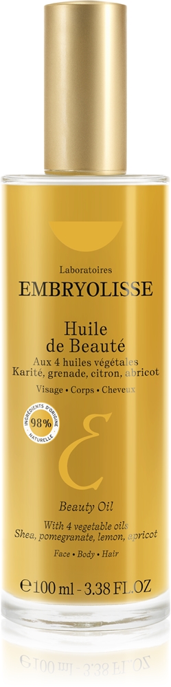 Huile de beauté питательное увлажняющее масло для лица, тела и волос Embryolisse, 100 мл
Huile de beauté питательное увлажняющее масло для лица, тела и волос Embryolisse, 100 мл