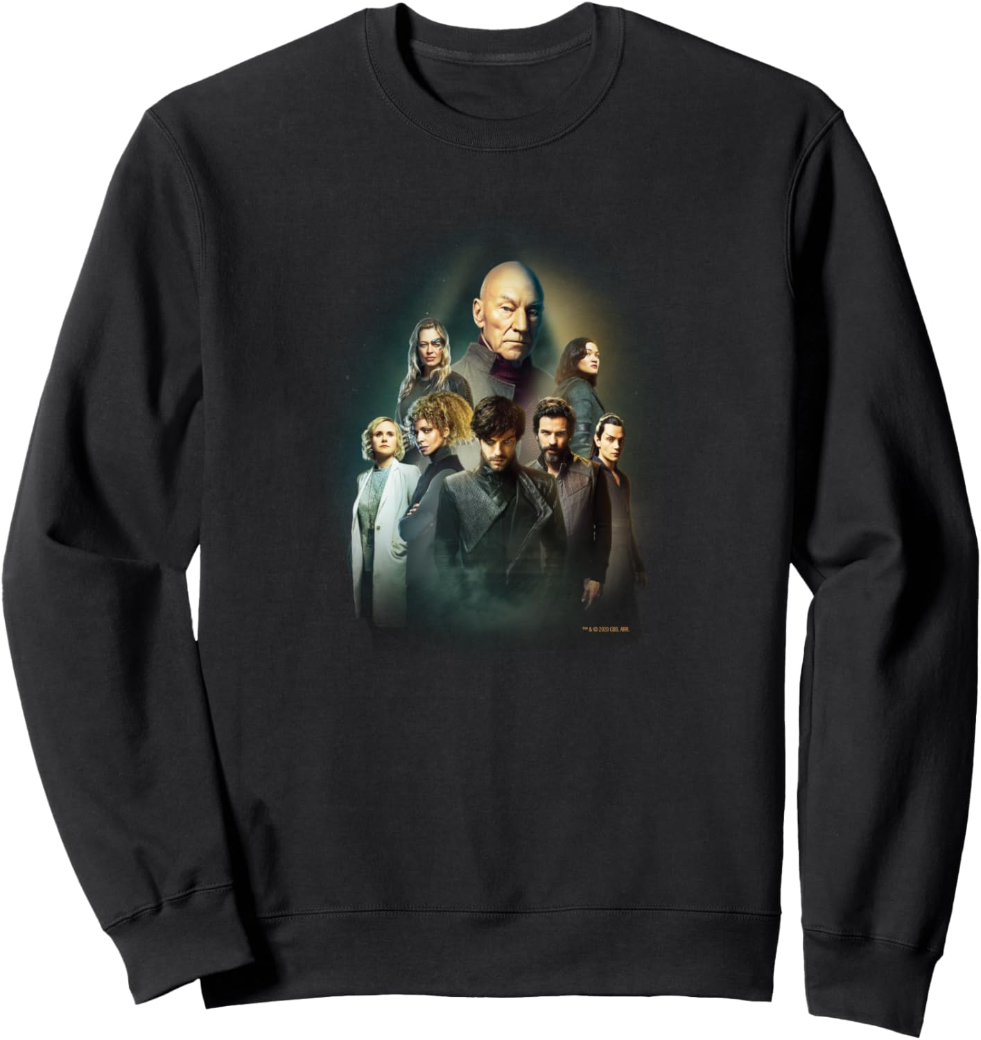 Толстовка с коллажем из актеров сериала «Звездный путь: Пикард» Star Trek, черный
Толстовка с коллажем из актеров сериала «Звездный путь: Пикард» Star Trek, черный