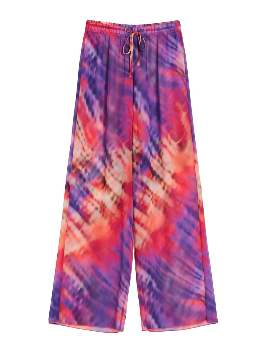 Широкие брюки Bershka, фиолетовый
Широкие брюки Bershka, фиолетовый