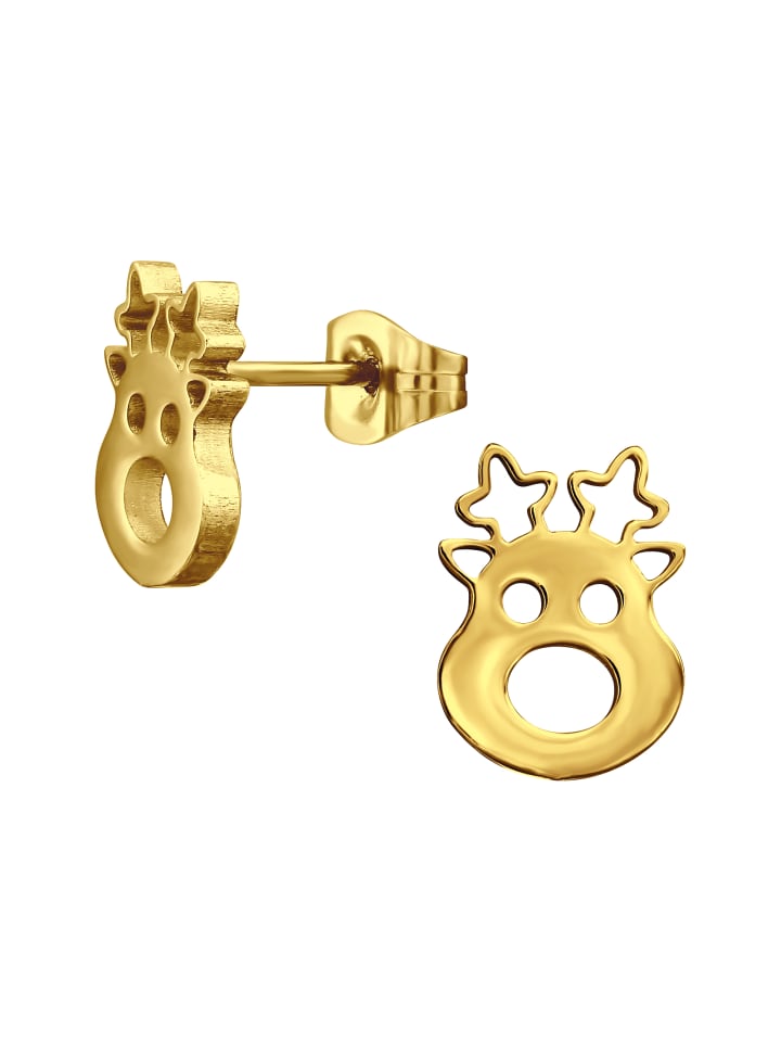 Bungsa Золотые серьги-гвоздики
Bungsa Золотые серьги-гвоздики