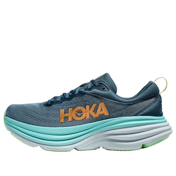 Кроссовки bondi 8 'real teal shadow' Hoka One One, мультиколор 
Кроссовки bondi 8 'real teal shadow' Hoka One One, мультиколор