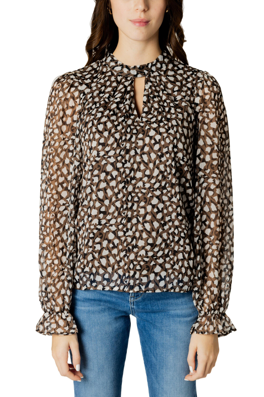 Блуза Vila Clothes с принтом, черный
Блуза Vila Clothes с принтом, черный