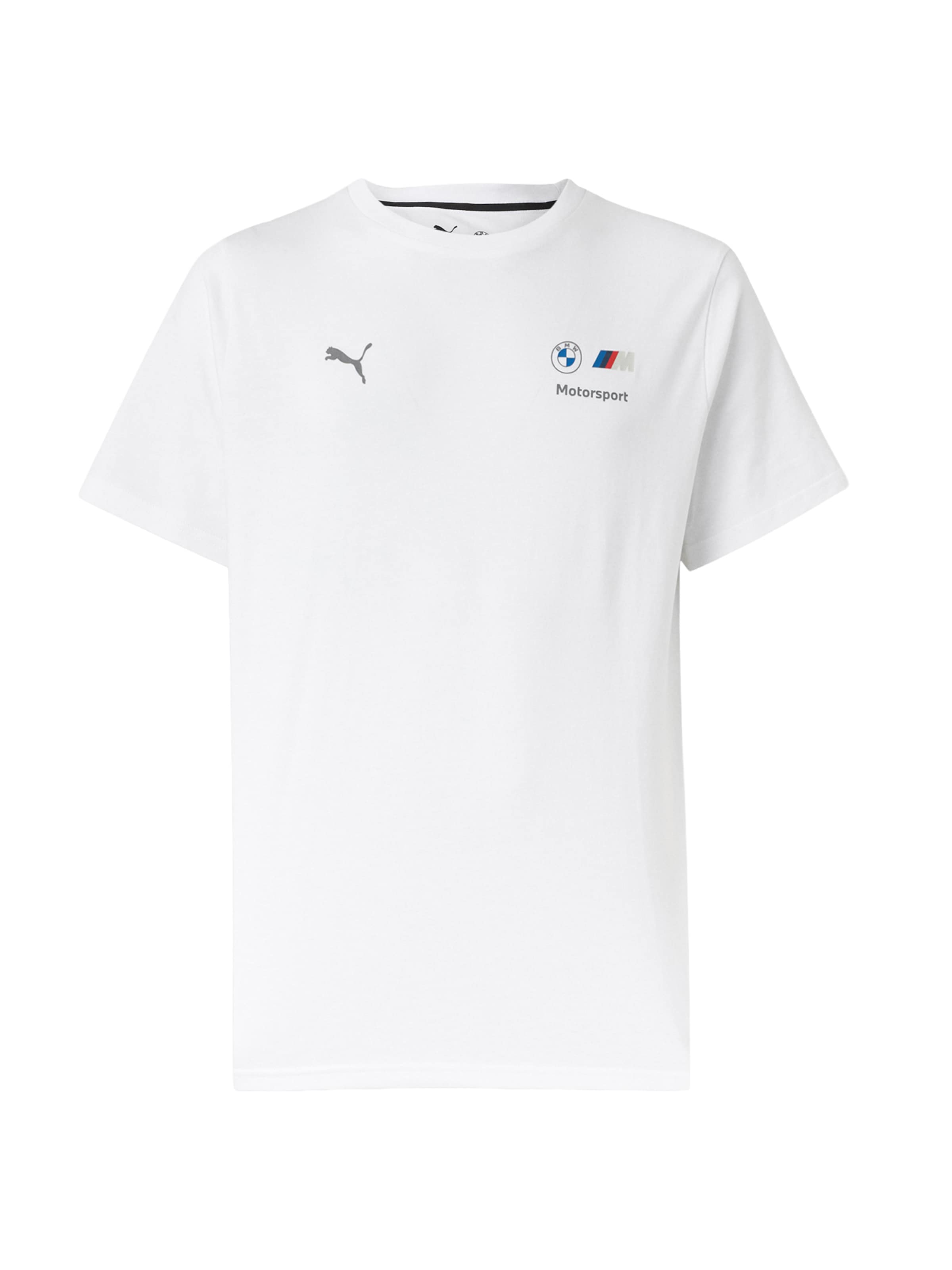 PUMA Футболка 'BMW MMS Ess' в цвете White
PUMA Футболка 'BMW MMS Ess' в цвете White