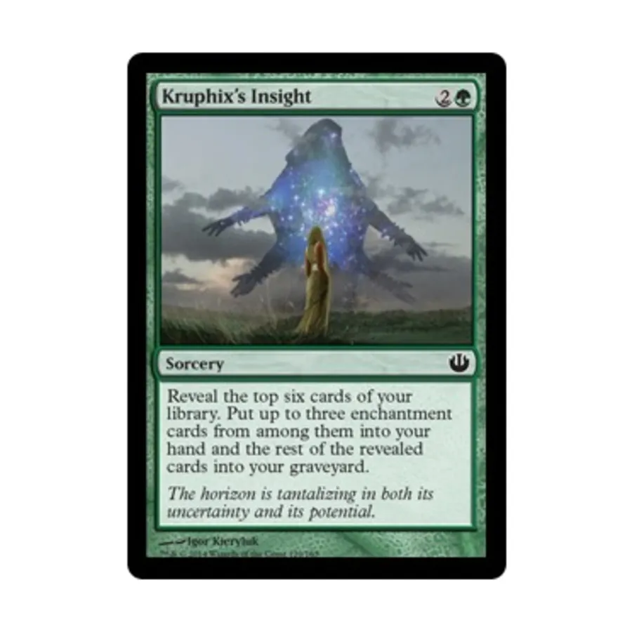 CCG Проницательность Круфикса (С) (Фольга), MTG - Journey into Nyx 
CCG Проницательность Круфикса (С) (Фольга), MTG - Journey into Nyx