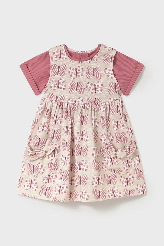 Детское хлопковое платье Mayoral, розовый
Детское хлопковое платье Mayoral, розовый