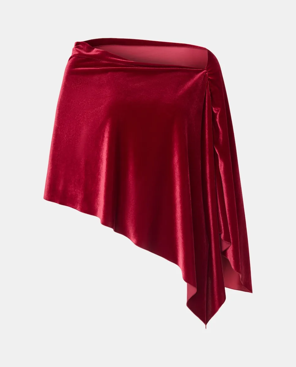 Бархатная накидка с сборкой на плечах Banarassi, бордовый
Бархатная накидка с сборкой на плечах Banarassi, бордовый