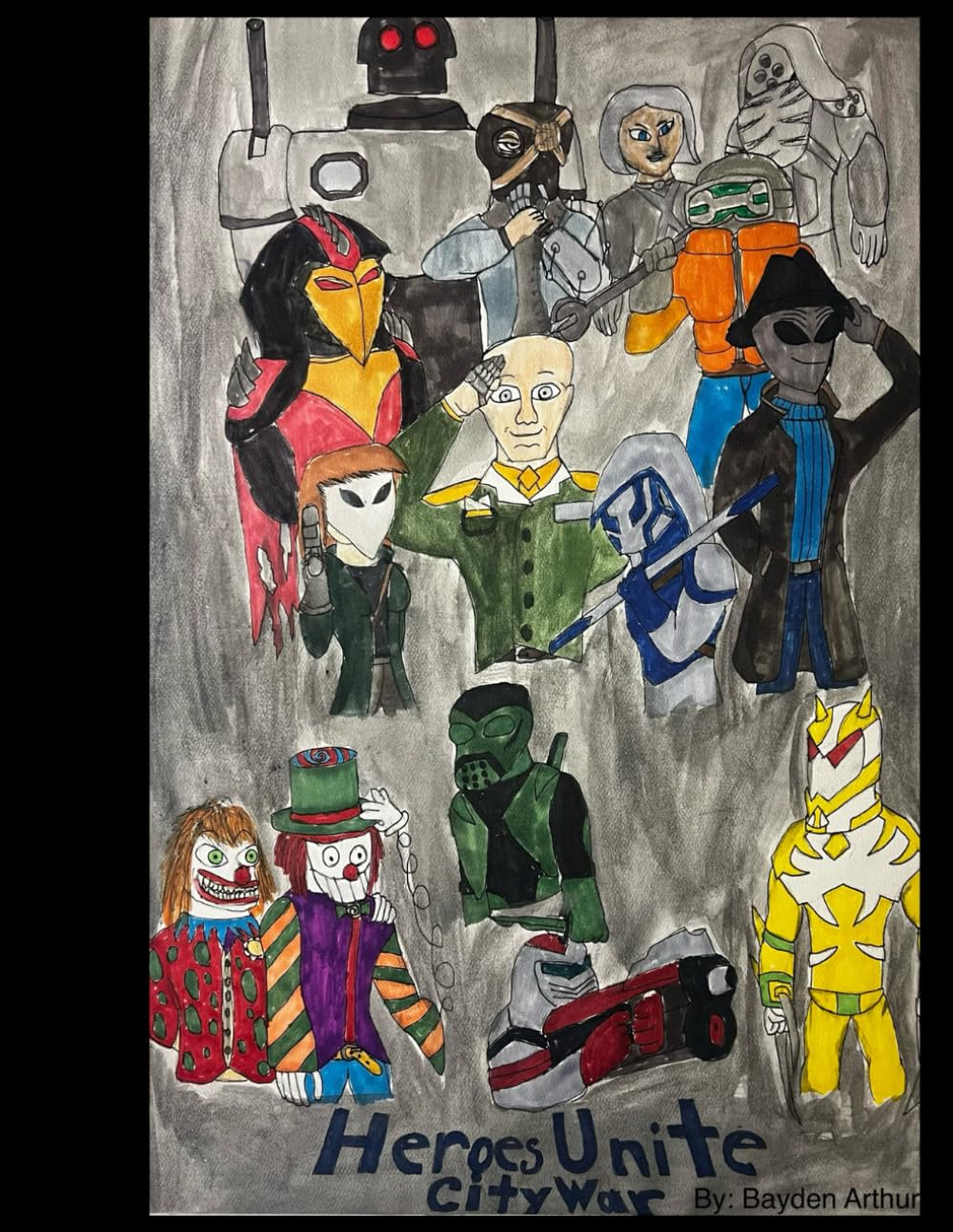 Heroes Unite: City War (Independently published)
Heroes Unite: City War (Independently published)