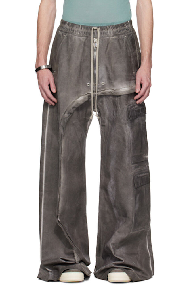Серые брюки-карго Hollywood Imbalanced Double Cargo Jumbo Belas Denim Rick Owens DRKSHDW
Серые брюки-карго Hollywood Imbalanced Double Cargo Jumbo Belas Denim Rick Owens DRKSHDW