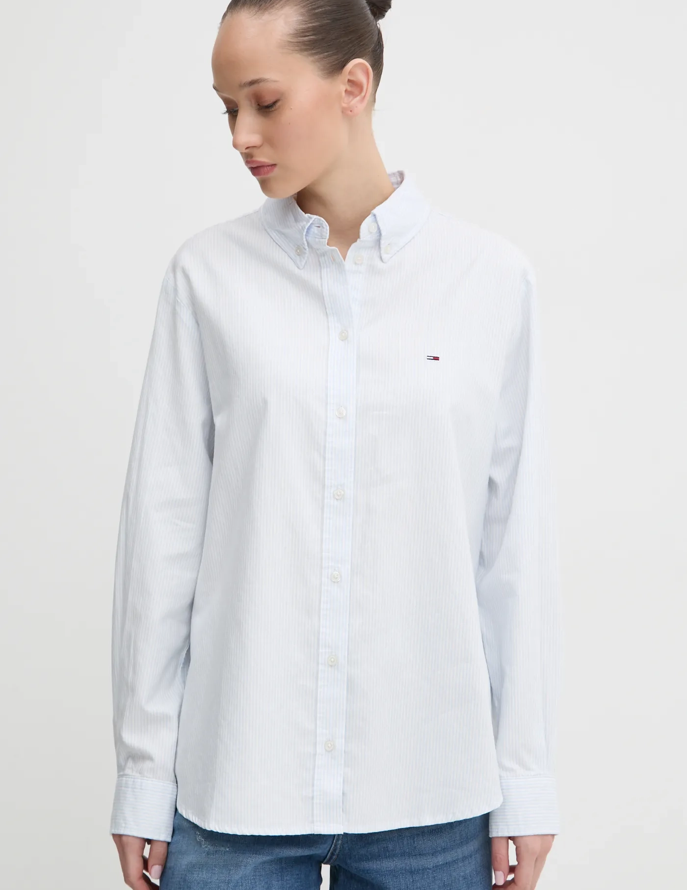 Хлопковая рубашка Tommy Jeans, синий
Хлопковая рубашка Tommy Jeans, синий