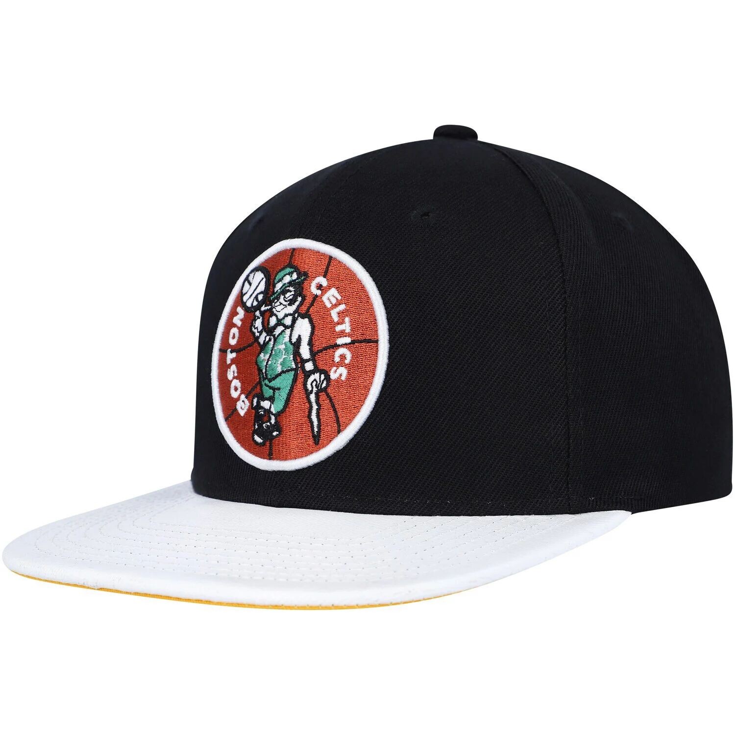 Мужская кепка Mitchell & Ness черно-белая Boston Celtics из твердой древесины Classics Wear Away Visor Snapback Hat
Мужская кепка Mitchell & Ness черно-белая Boston Celtics из твердой древесины Classics Wear Away Visor Snapback Hat