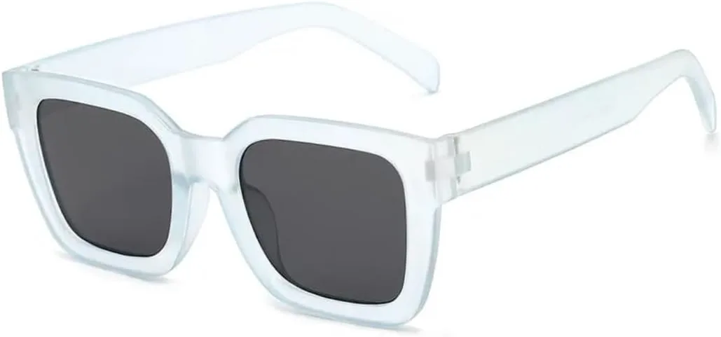 Солнцезащитные очки с защитой UV400 | Большая оправа, цвет "желе" | Для женщин и мужчин | Для занятий спортом на открытом воздухе и вождения DSVIGF, Clear Gray
Солнцезащитные очки с защитой UV400 | Большая оправа, цвет "желе" | Для женщин и мужчин | Для занятий спортом на открытом воздухе и вождения DSVIGF, Clear Gray