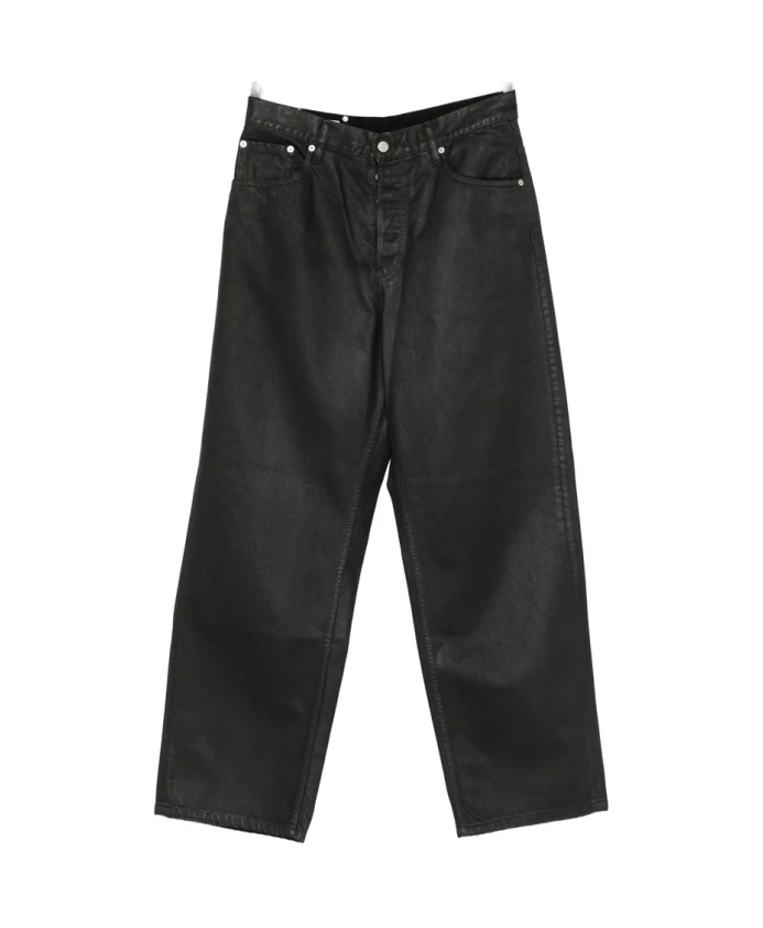 Черные хлопковые джинсы с пятью карманами Dries Van Noten, черный
Черные хлопковые джинсы с пятью карманами Dries Van Noten, черный