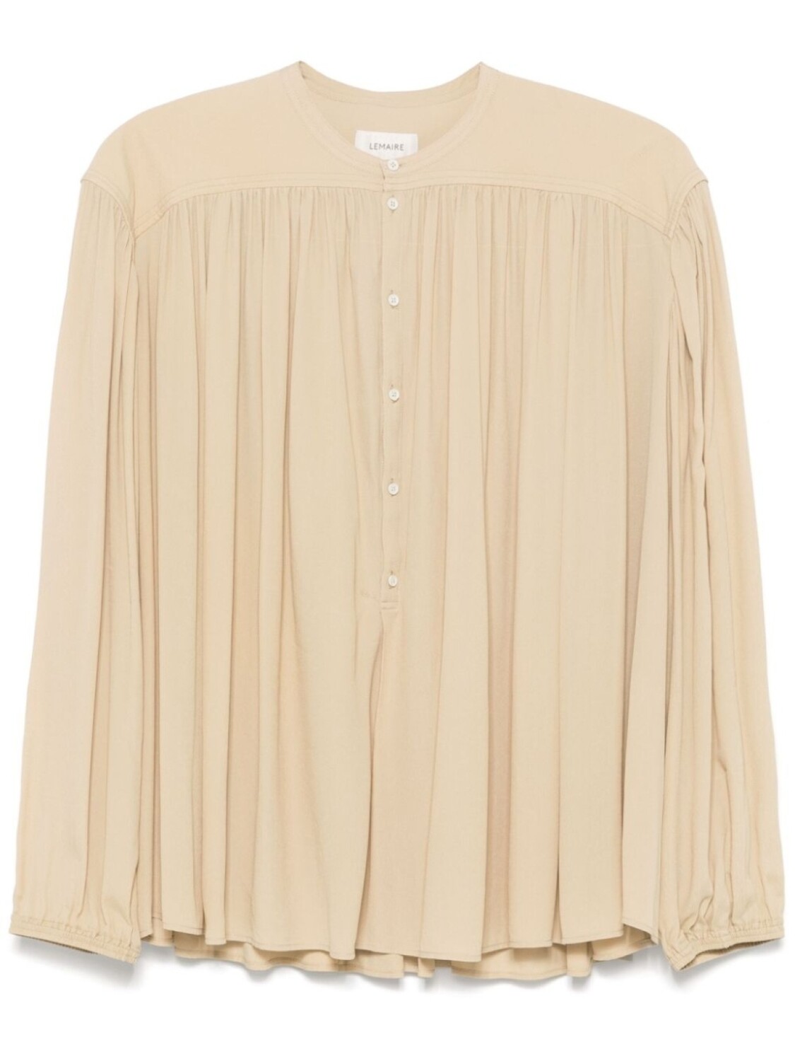 LEMAIRE сборчатая блузка, серый
LEMAIRE сборчатая блузка, серый