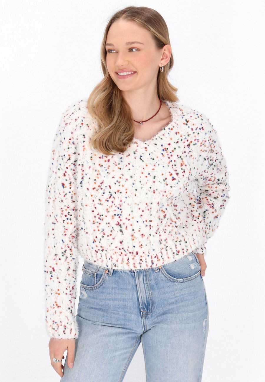 Джемпер myMo Jumper, Offwhite Multicolor/Off-White
Джемпер myMo Jumper, Offwhite Multicolor/Off-White