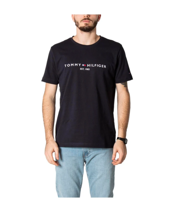 Хлопковая футболка Tommy Hilfiger, синий
Хлопковая футболка Tommy Hilfiger, синий