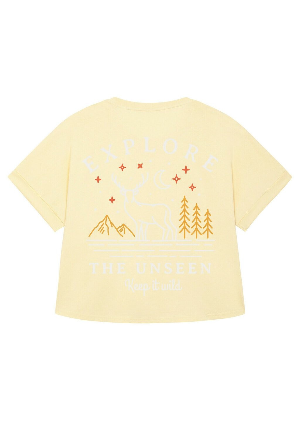 Футболка с принтом EXPLORE THE UNSEEN, KEEP WILD watapparel, бежевый
Футболка с принтом EXPLORE THE UNSEEN, KEEP WILD watapparel, бежевый