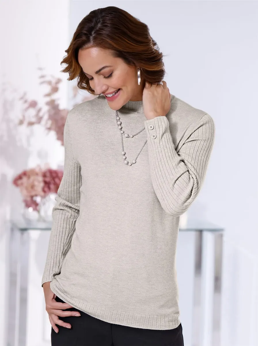 Классический вязаный свитер "Пуловер" Classic, цвет Hellgrau-Meliert
Классический вязаный свитер "Пуловер" Classic, цвет Hellgrau-Meliert