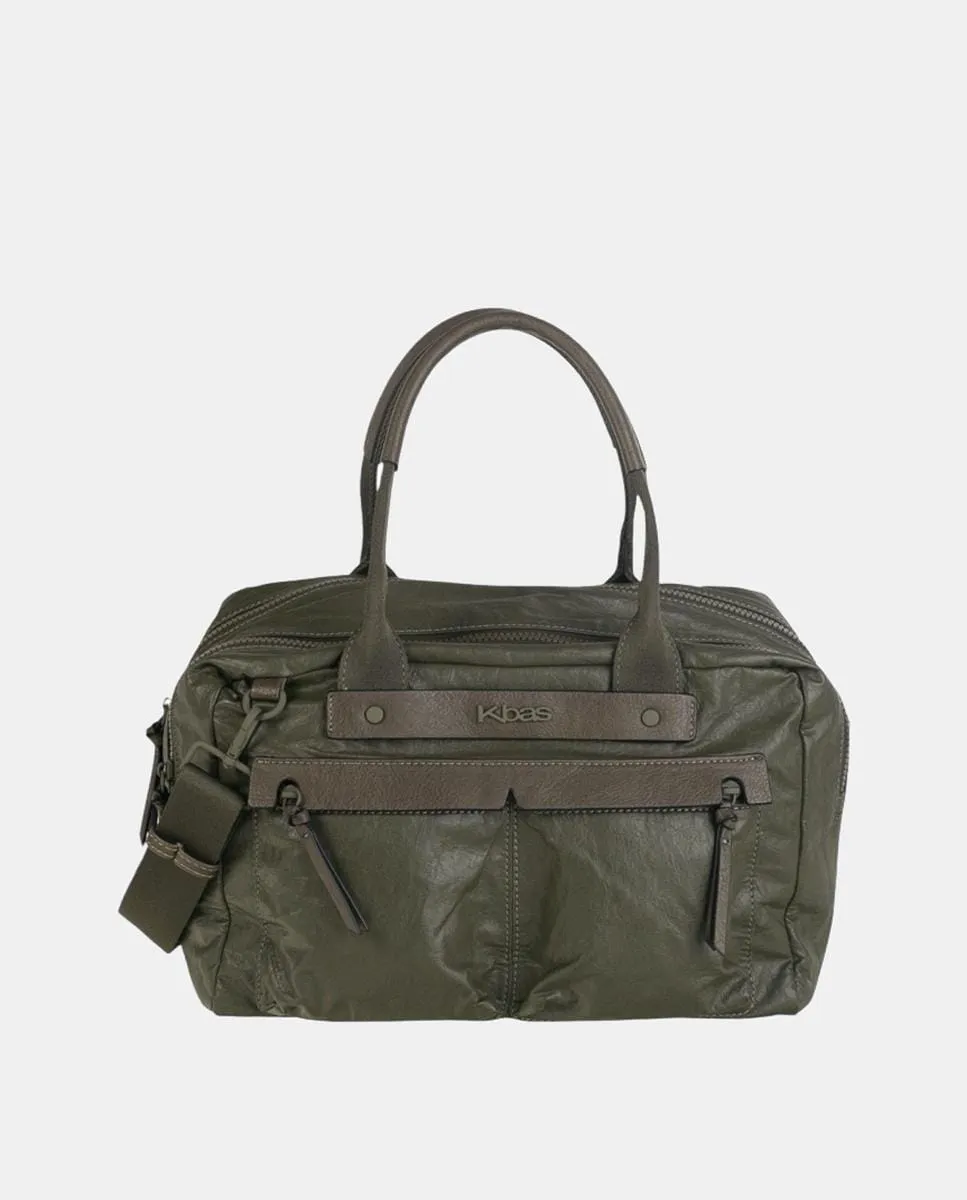 Сумка боулинг с передними карманами Kbas, хаки
Сумка боулинг с передними карманами Kbas, хаки