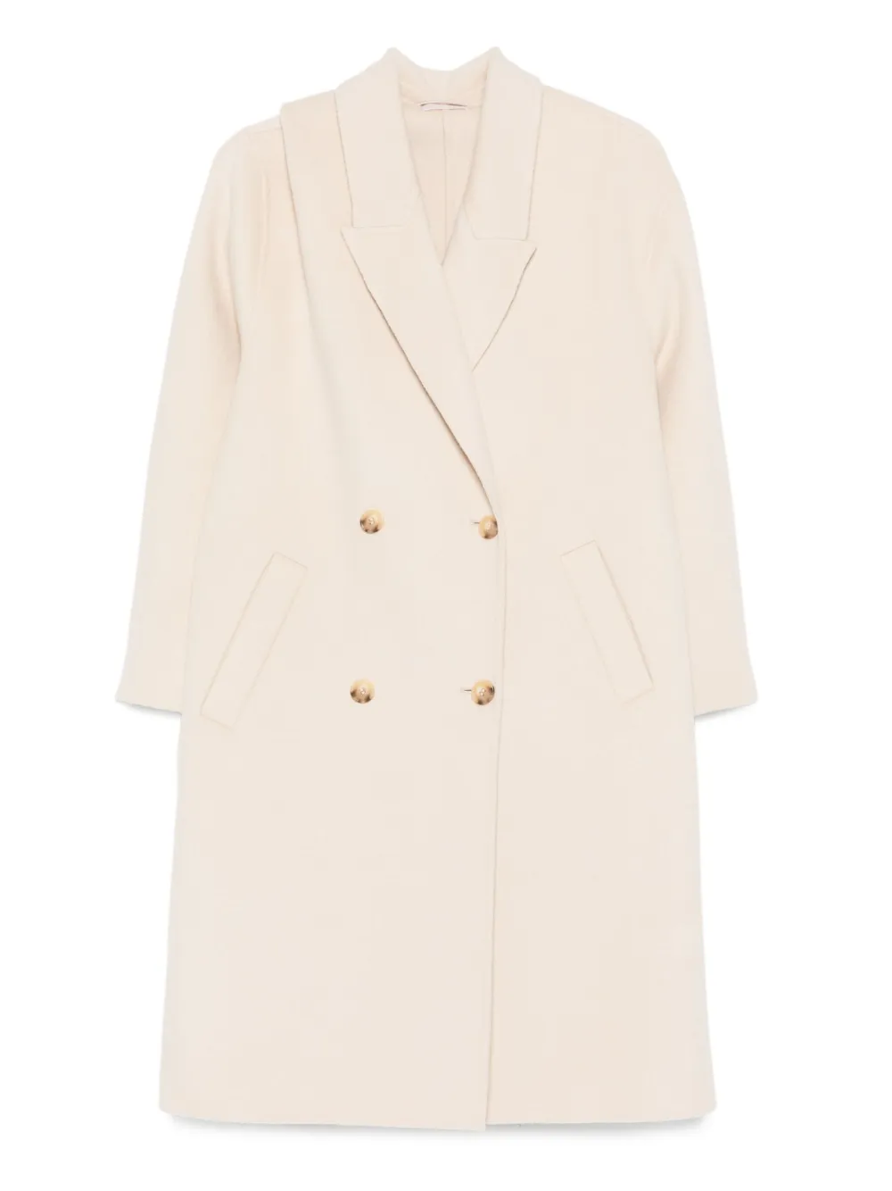 Двубортное пальто на пуговицах LIU JO, нейтральный
Двубортное пальто на пуговицах LIU JO, нейтральный